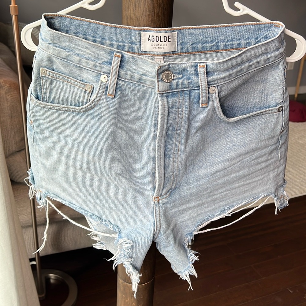 Agolde Parker Vintage Denim Short